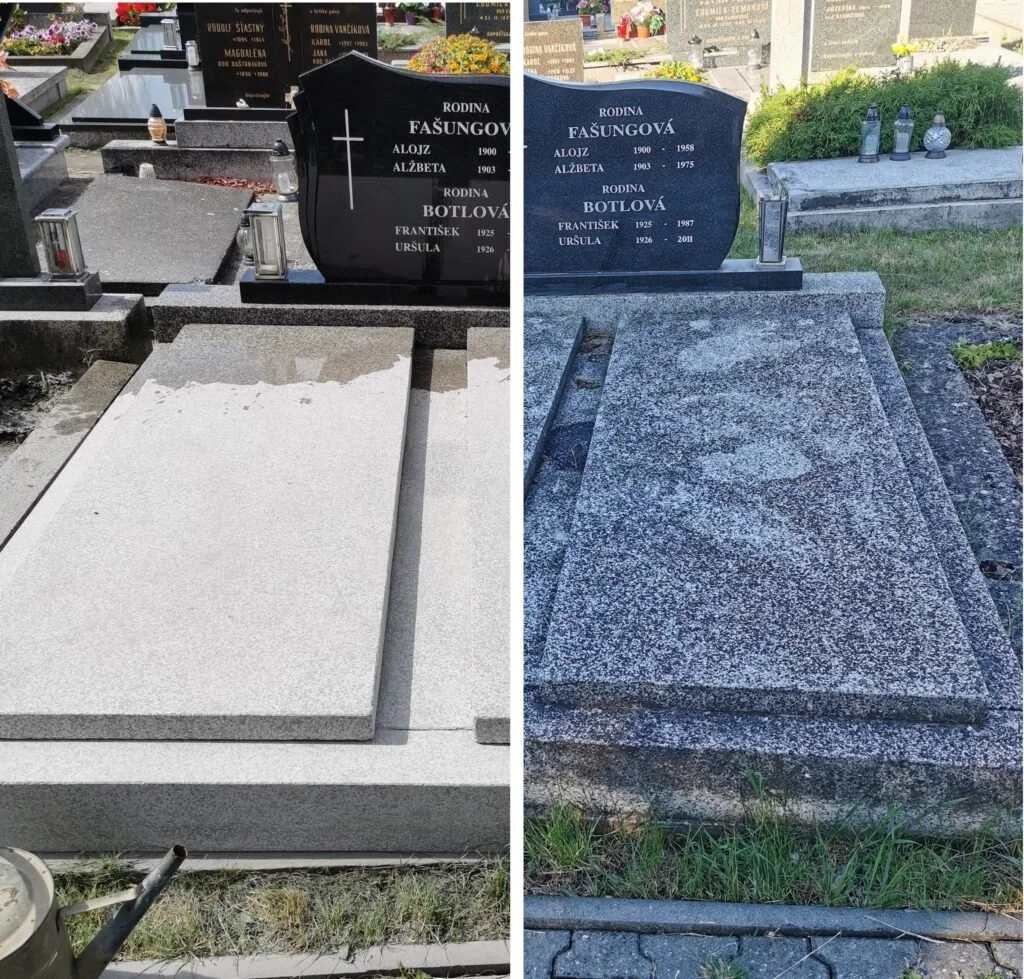 Údržba a čistenie hrobov